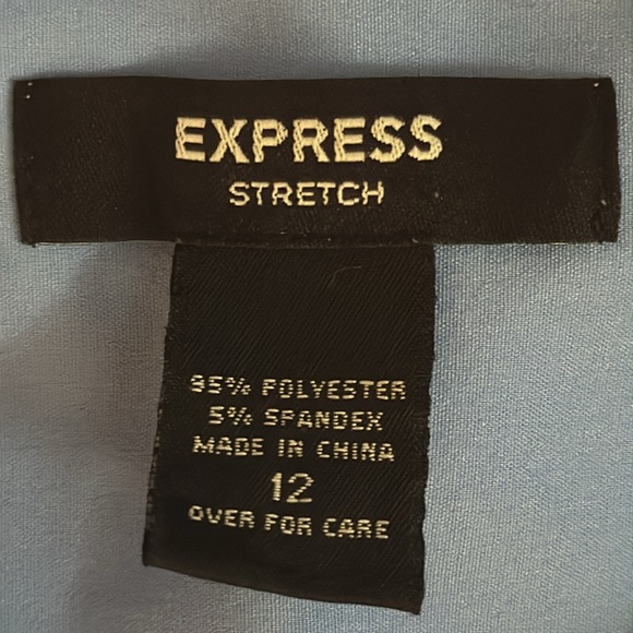 🌺 ExpressStretch Sleeveless Top Sz 12 - Picture 5 of 7